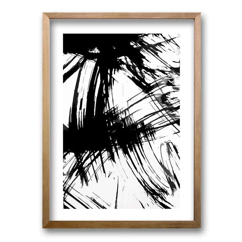 Cuadro Brush Black