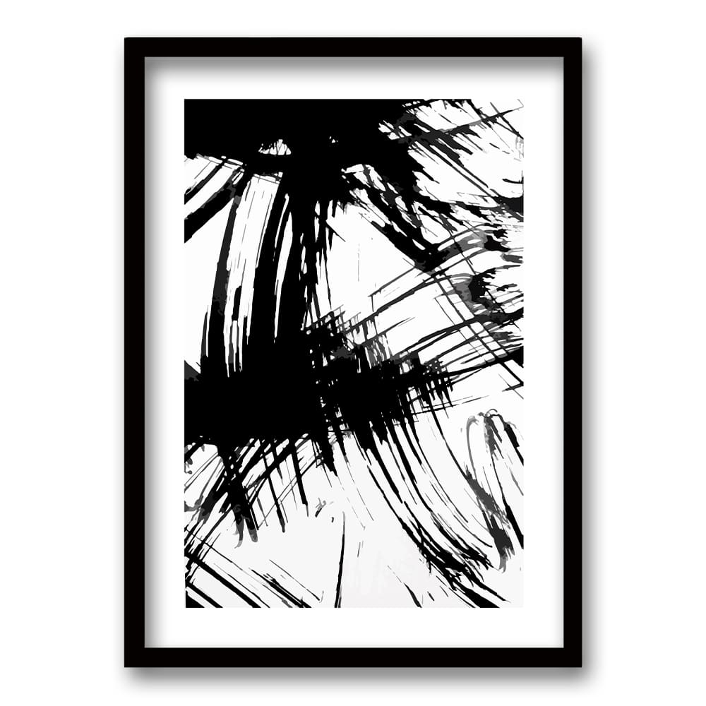 Cuadro Brush Black