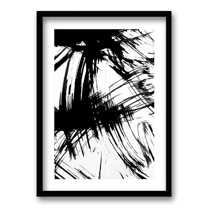 Cuadro Brush Black