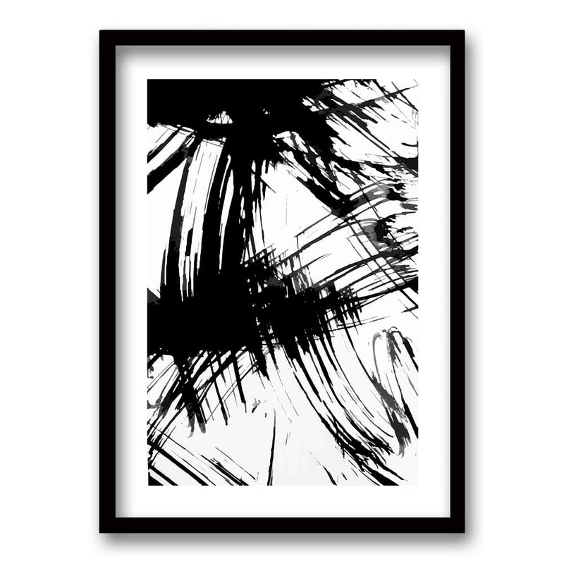 Cuadro Brush Black