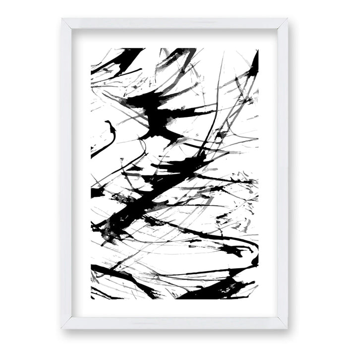 Cuadro Brush Black II