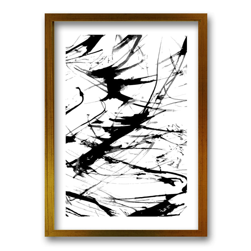 Cuadro Brush Black II