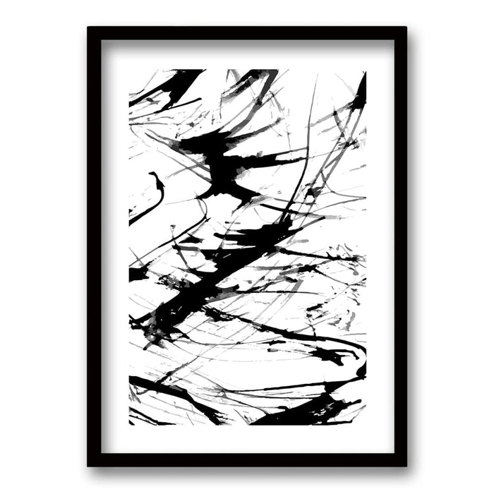 Cuadro Brush Black II