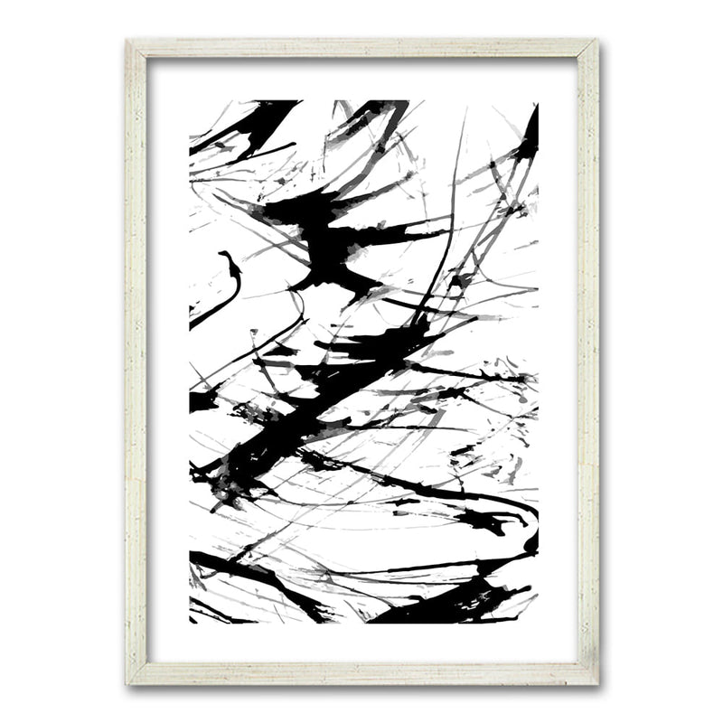 Cuadro Brush Black II