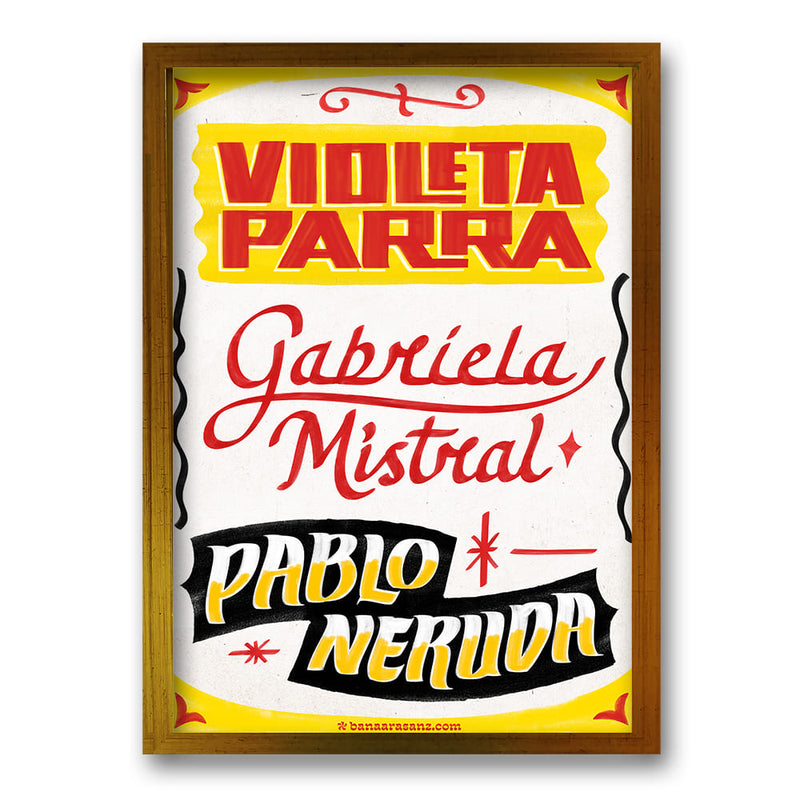 Cuadro Poetas