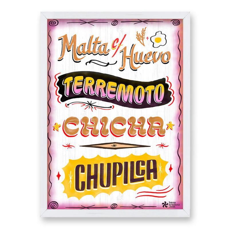 Cuadro Tragos