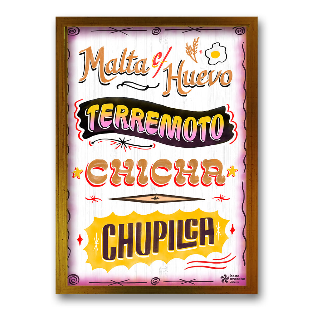 Cuadro Tragos