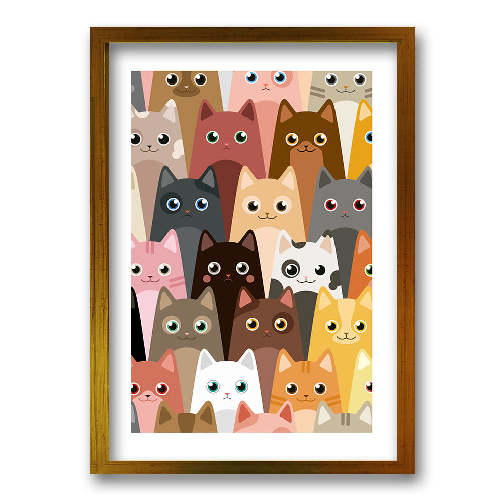 Cuadro Gatitos