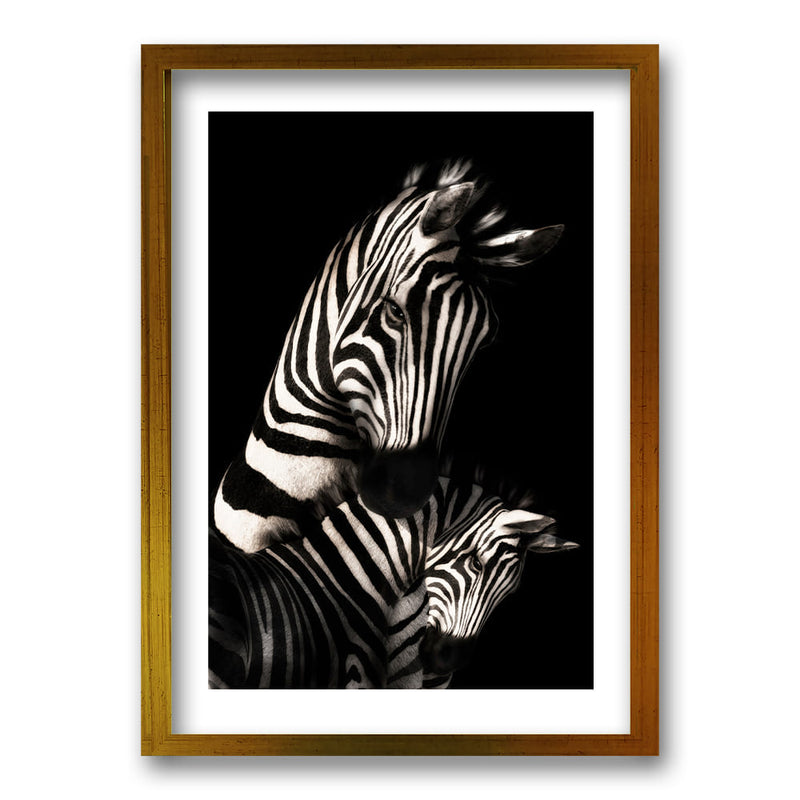 Cuadro Zebra B/N