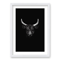 Cuadro Toro B/N