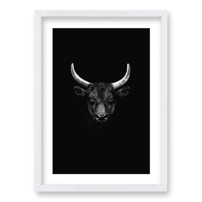 Cuadro Toro B/N