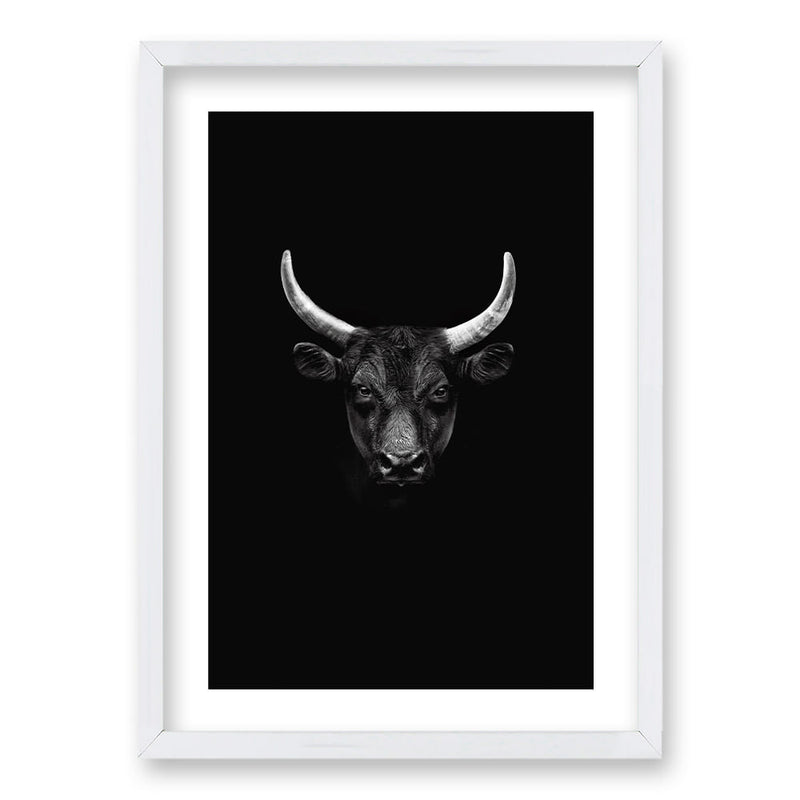 Cuadro Toro B/N
