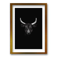 Cuadro Toro B/N
