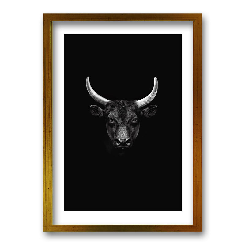 Cuadro Toro B/N