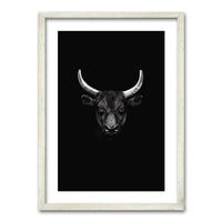 Cuadro Toro B/N