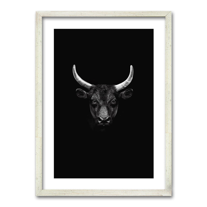 Cuadro Toro B/N