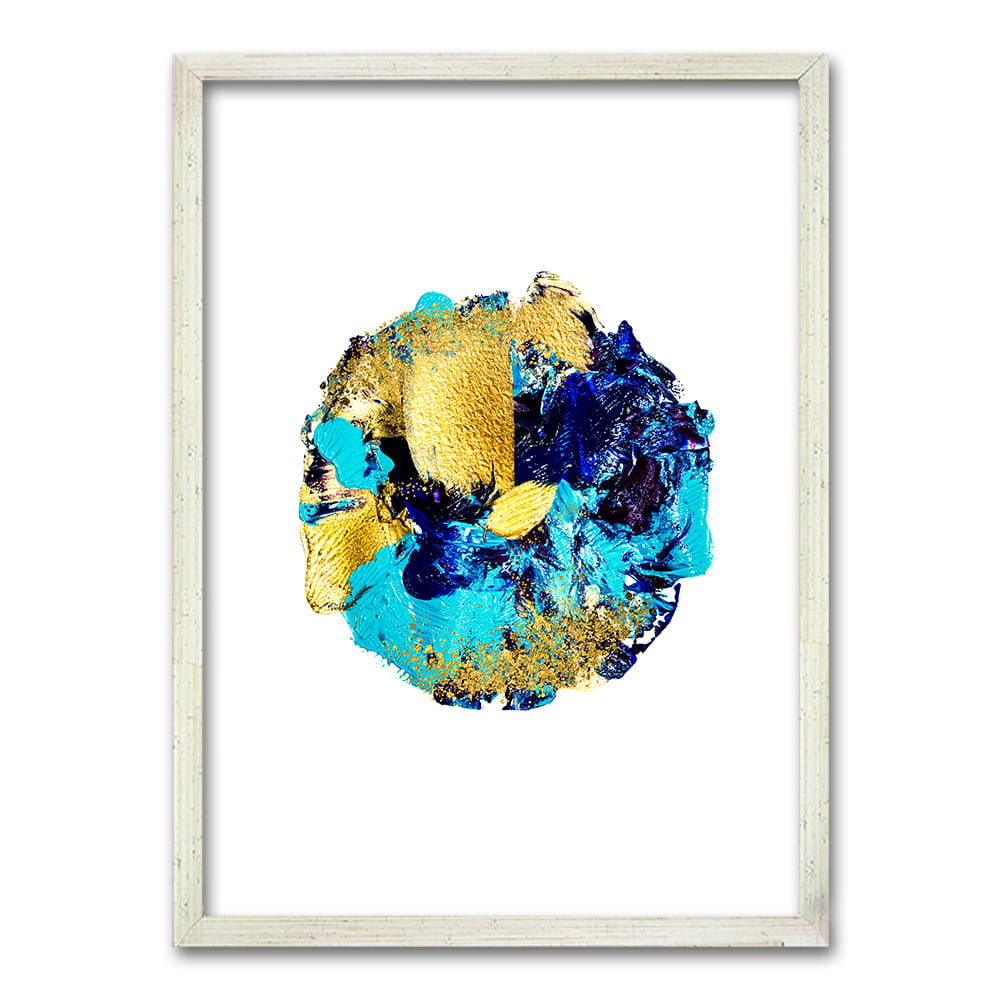 Cuadro Turquesa Circle
