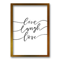 Cuadro Live, Laugh, Love