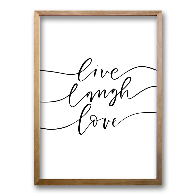 Cuadro Live, Laugh, Love