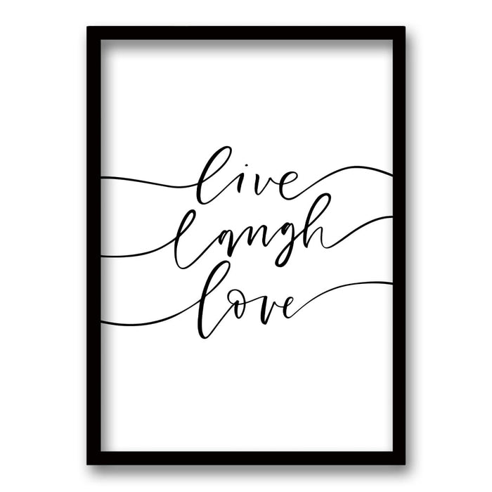 Cuadro Live, Laugh, Love