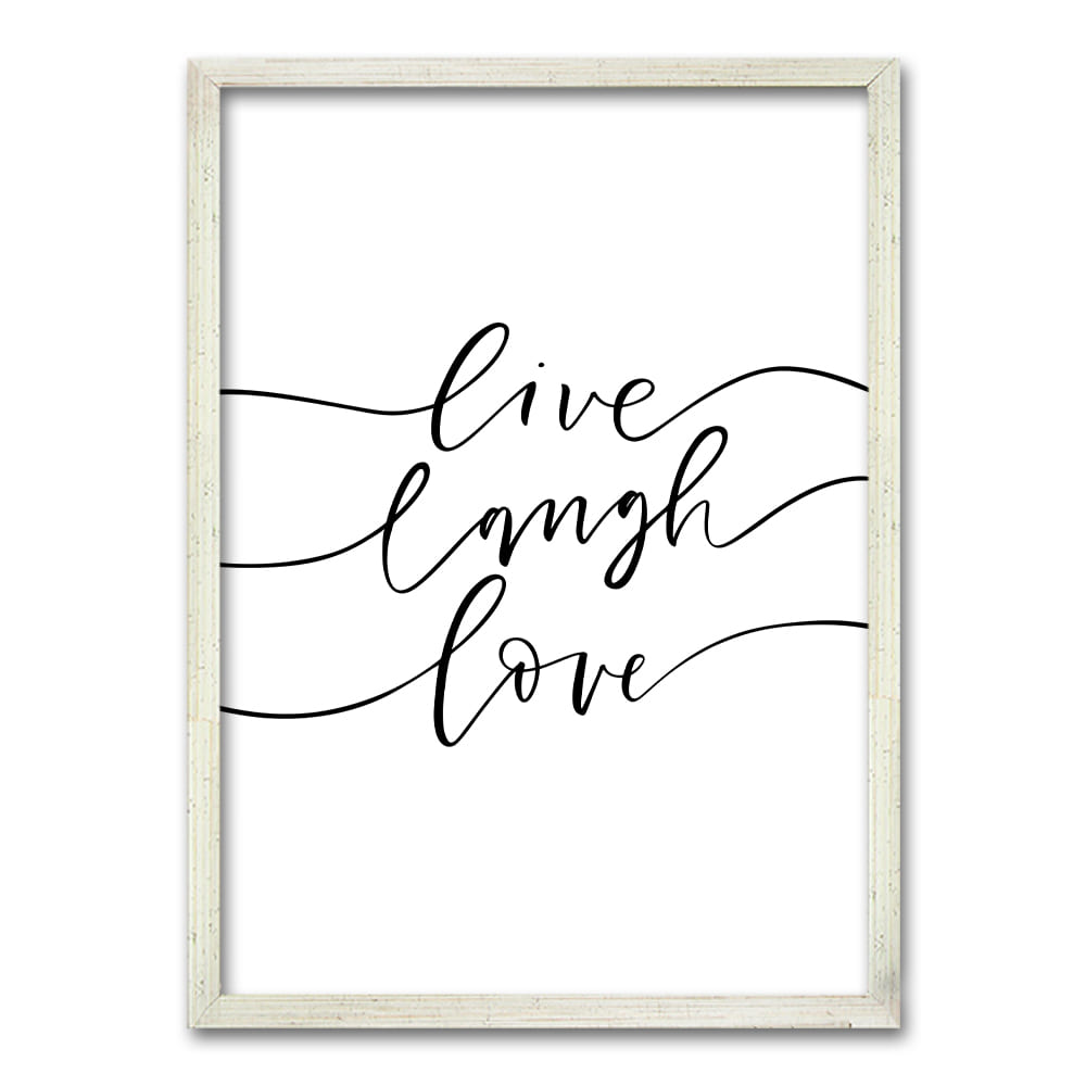 Cuadro Live, Laugh, Love