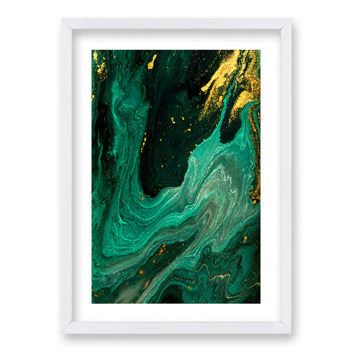 Cuadro Marmol Verde