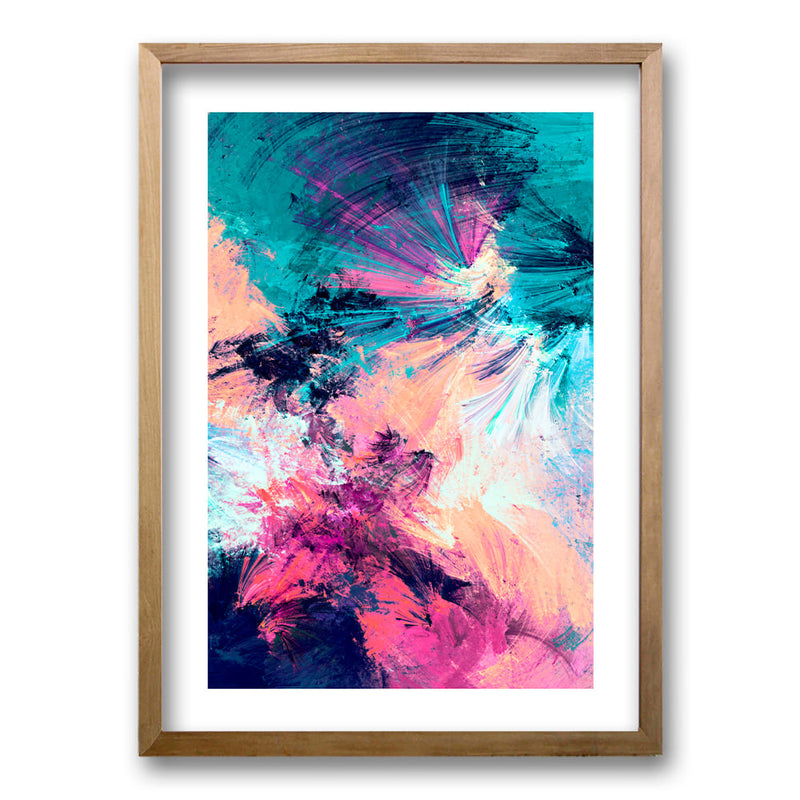 Cuadro Abstract Magenta