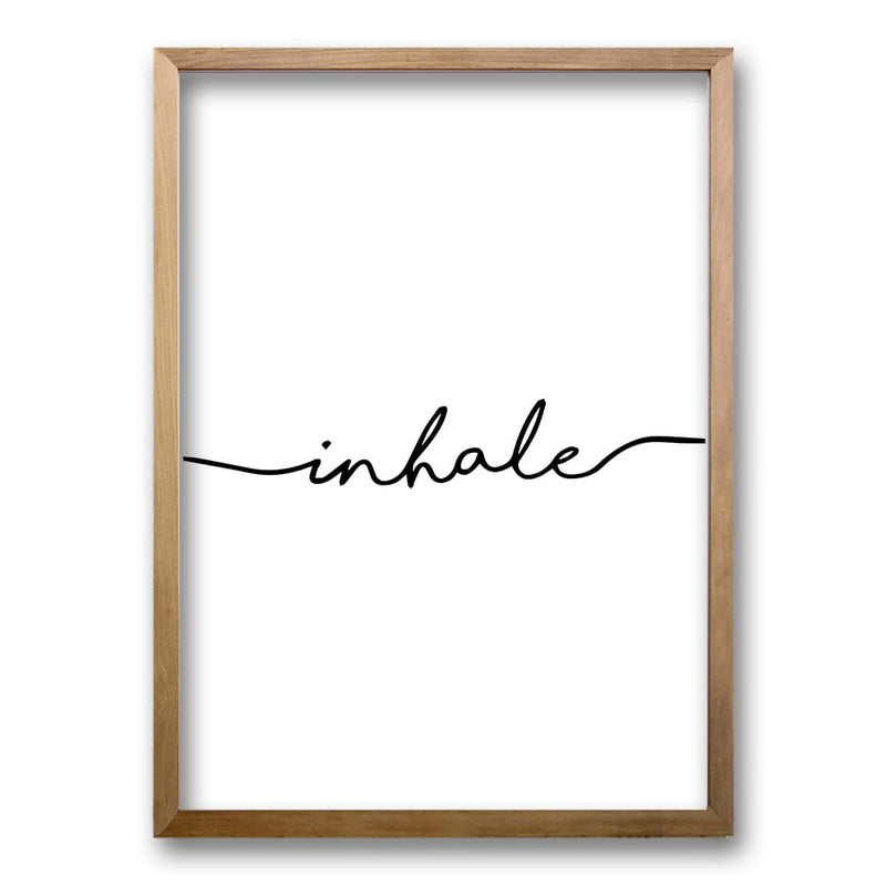 Cuadro Inhale
