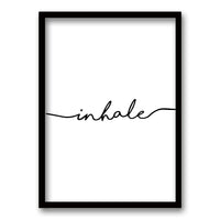 Cuadro Inhale
