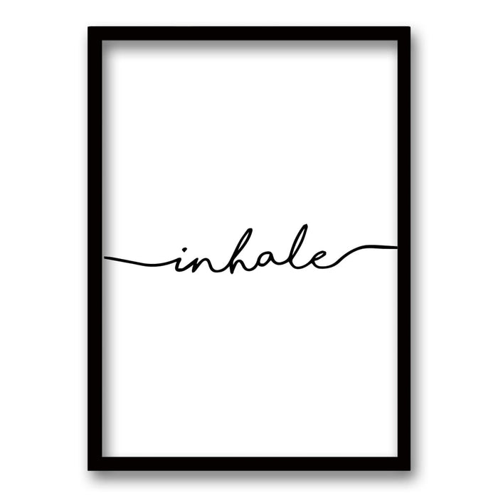 Cuadro Inhale