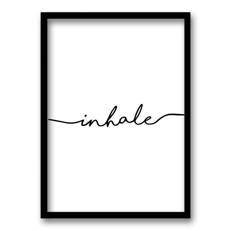 Cuadro Inhale