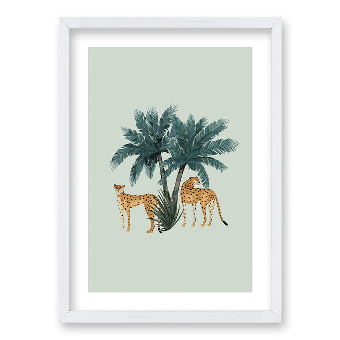 Cuadro Dos Leopardos