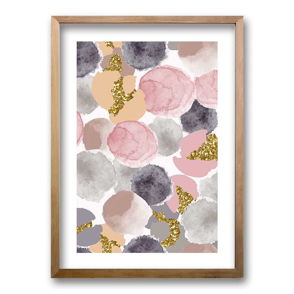 Cuadro Pink Gold