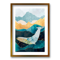 Cuadro Ballena Dorada