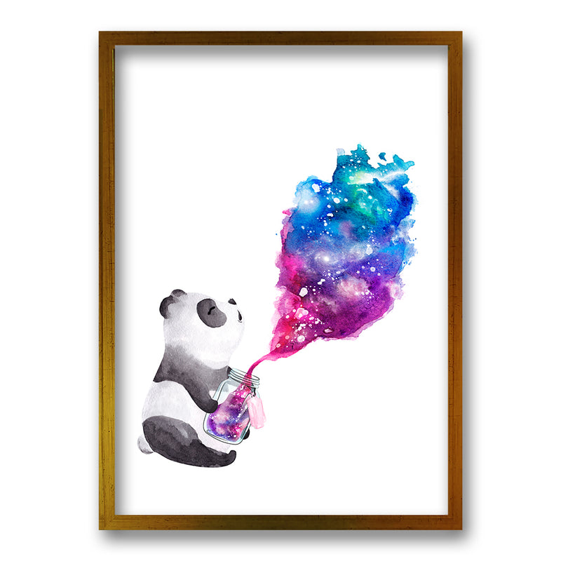 Cuadro Panda Color