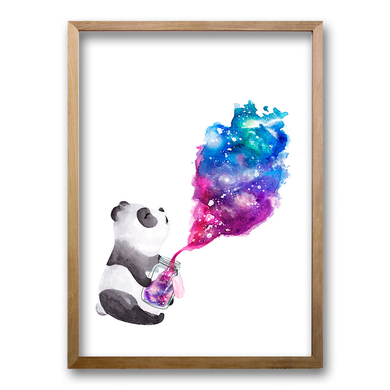 Cuadro Panda Color