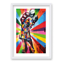 Cuadro Beso Mural