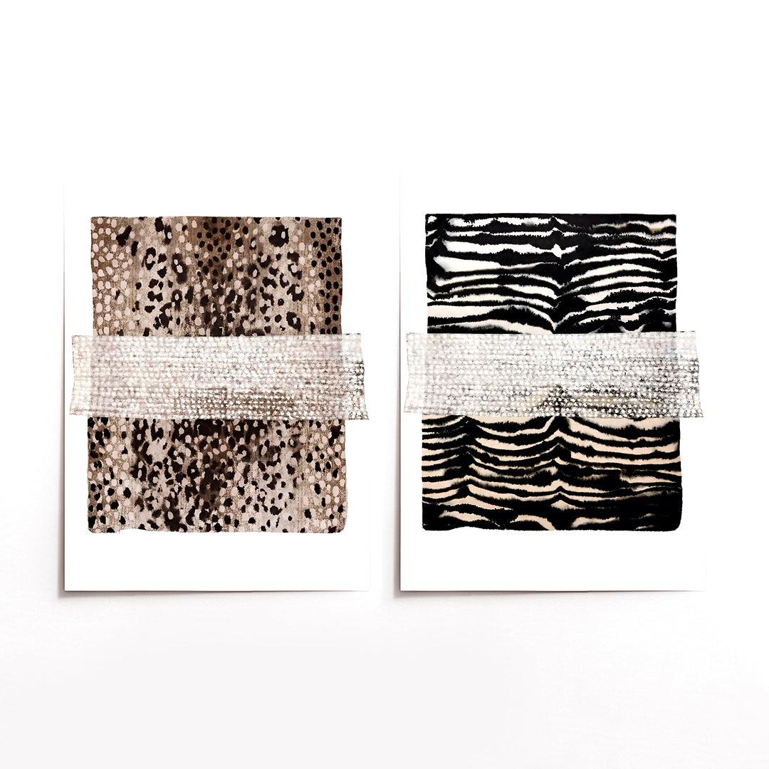 Cuadro Duo Animal Print