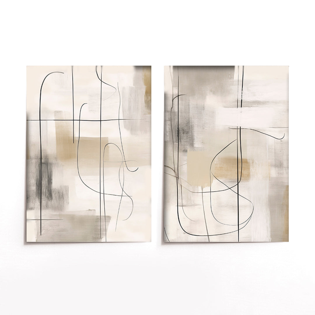 Cuadro Duo Contraste Gradual