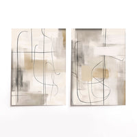Cuadro Duo Contraste Gradual