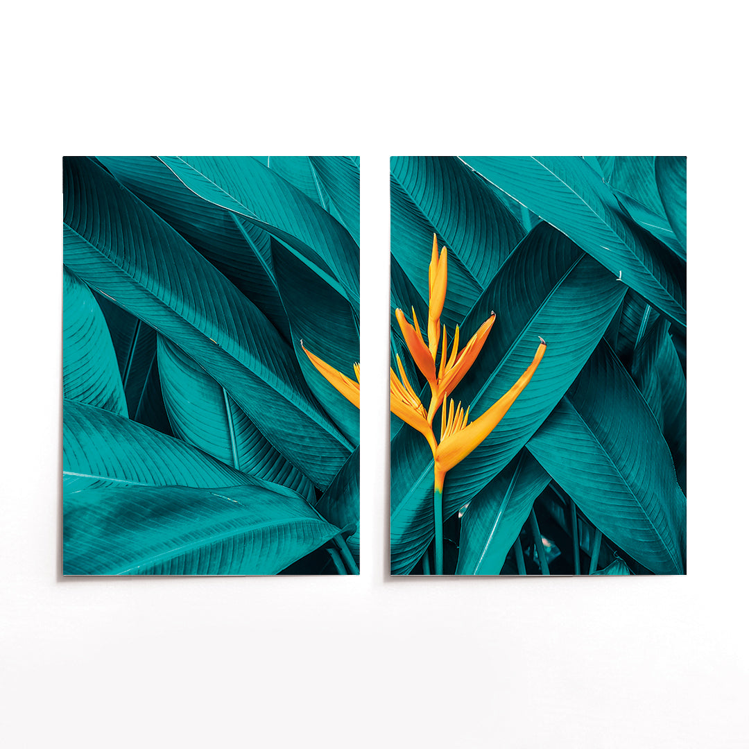 Cuadro Duo Flor de Paraiso