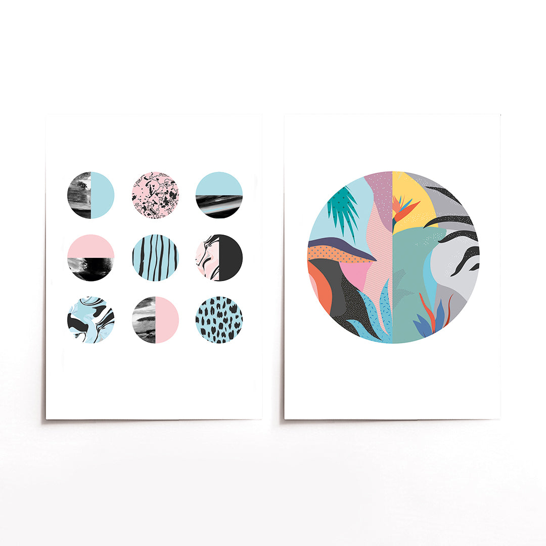 Cuadro Duo Mix Circular