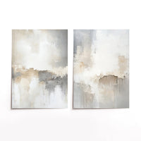 Cuadro Duo Nubes de lluvia
