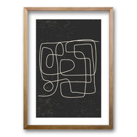 Cuadro Laberinto Fragmentado IV