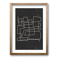 Cuadro Laberinto Fragmentado III