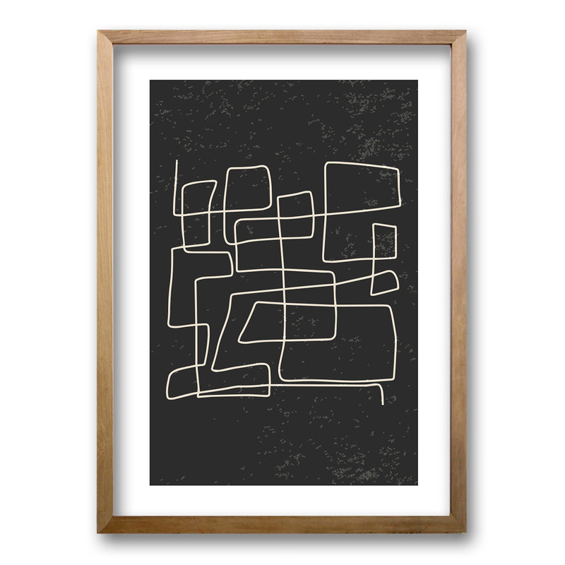 Cuadro Laberinto Fragmentado III