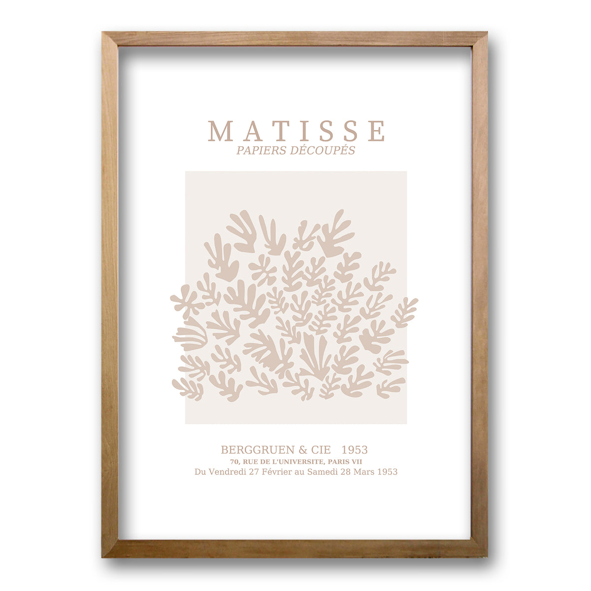 Cuadro Matisse Rose III