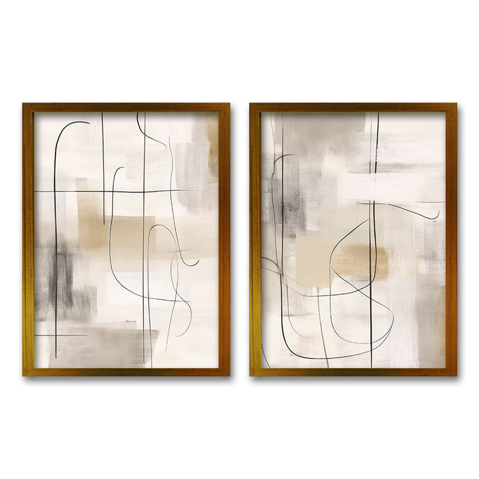 Cuadro Duo Contraste Gradual