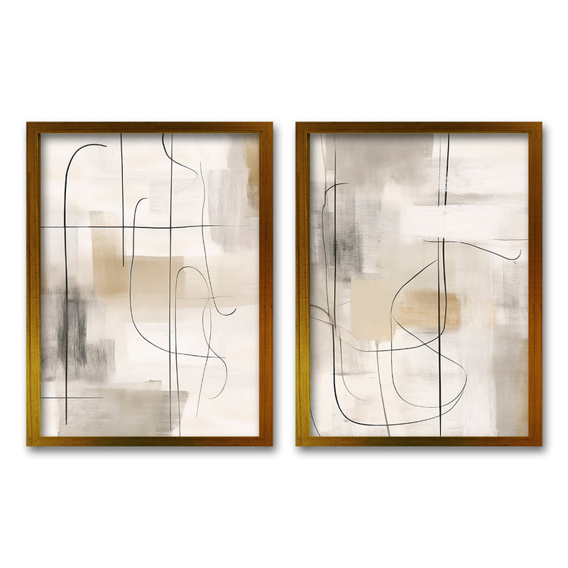 Cuadro Duo Contraste Gradual