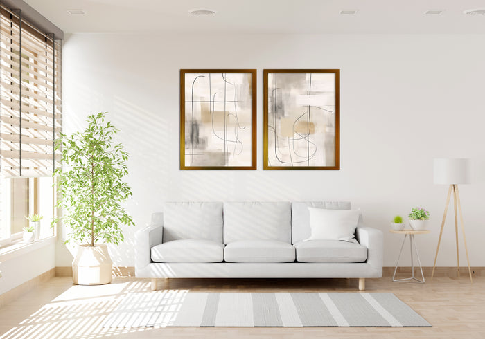Cuadro Duo Contraste Gradual